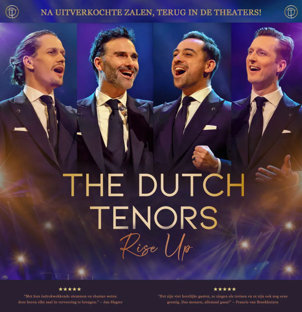 The Dutch Tenors - Rise Up — Stadsgehoorzaal Leiden, Leiden