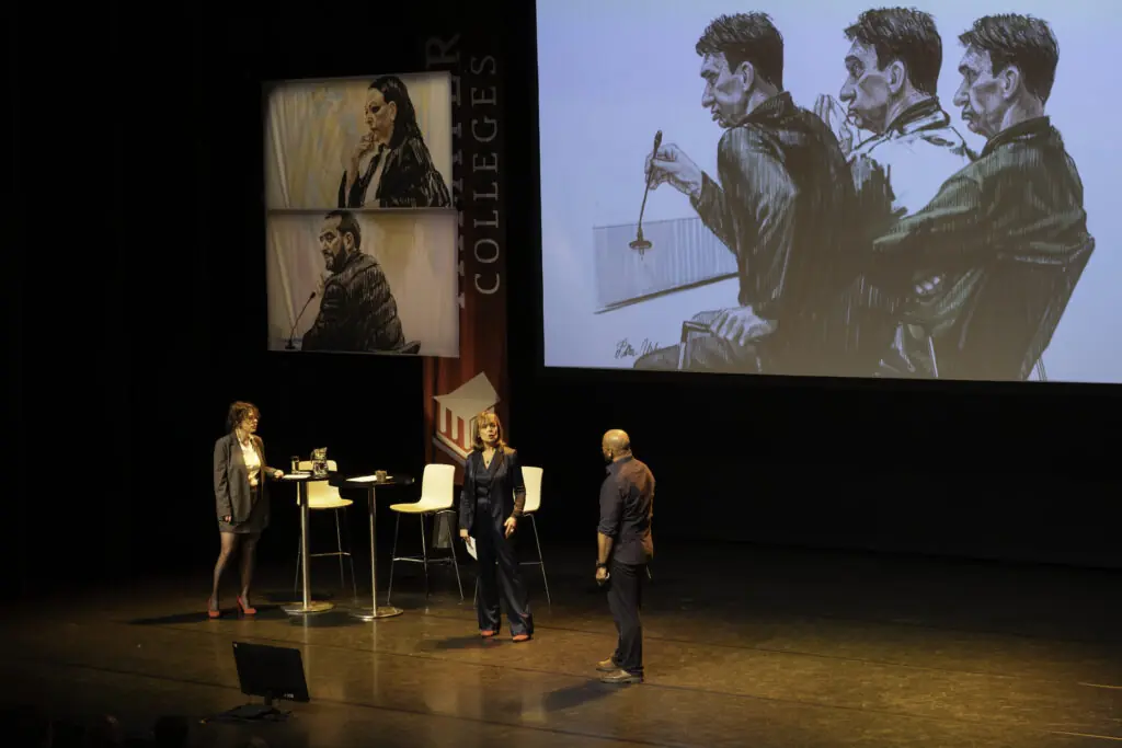 Saskia Belleman, Petra Urban & Wilson Boldewijn - Naakt voor de rechter β Stadsgehoorzaal Leiden, Leiden