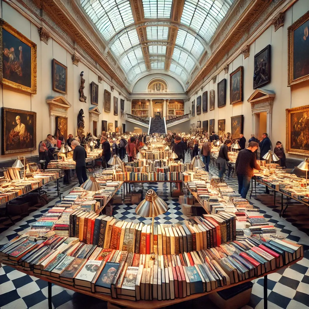 Boekenmarkt in het Veenkoloniale Museum — Veenkoloniaal Museum, Veendam