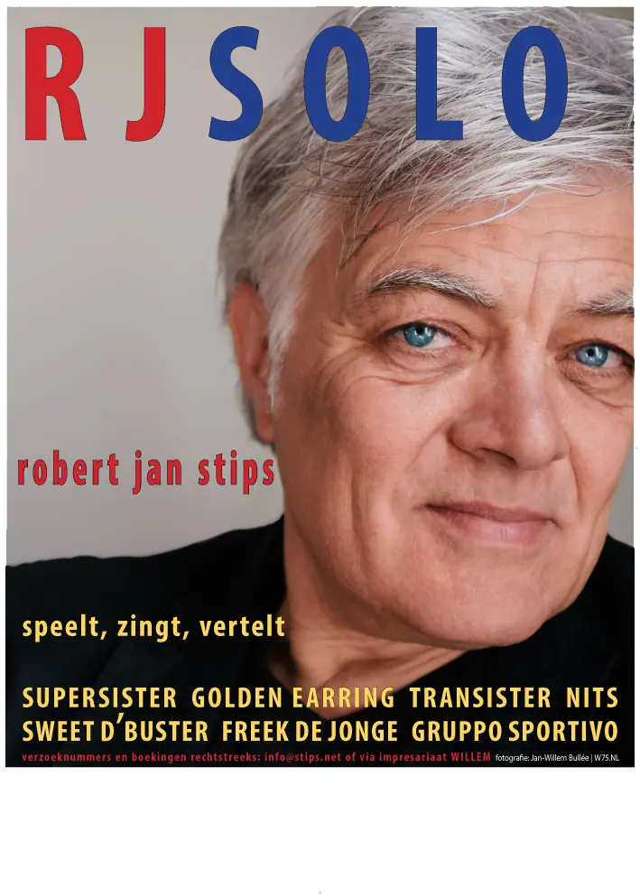 RJSOLO - De Tovenaar van de Nederpop — Theater vanBeresteyn, Veendam