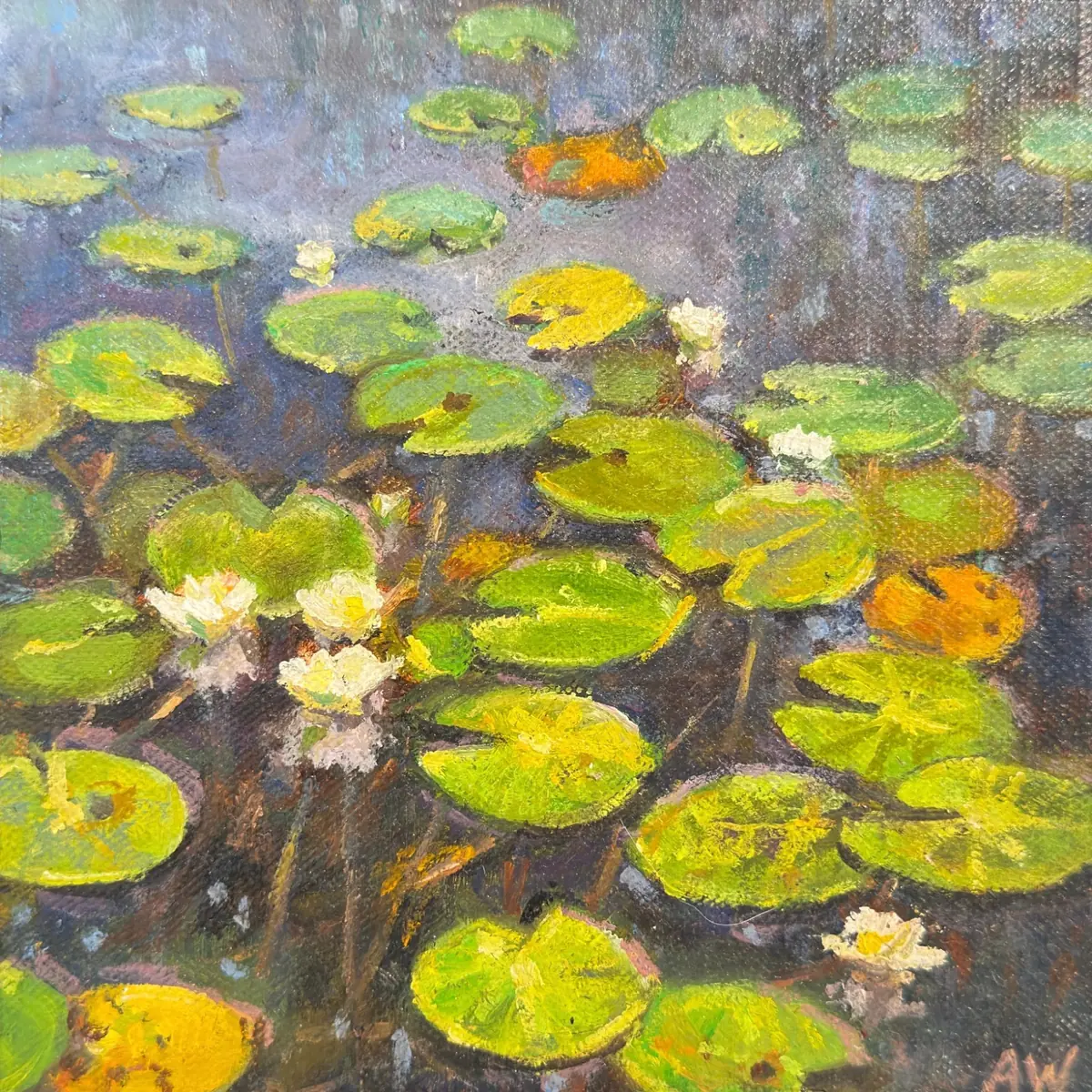 Expositie: schilderijen van Adriane Wolters — Kerk Kolham, Kolham