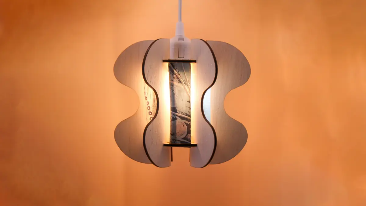 Einzigartige Tischlampe selbst gestalten — Forum Groningen, Groningen