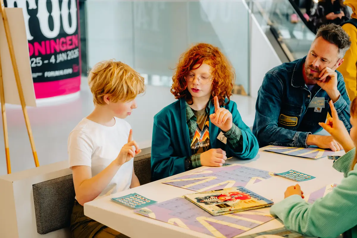 Workshop Niederländische Gebärdensprache für Kinder (9+) — Forum Groningen, Groningen