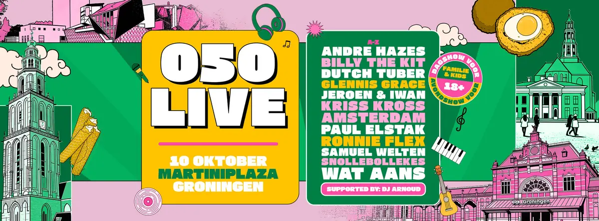050 LIVE — Martiniplaza, Groningen