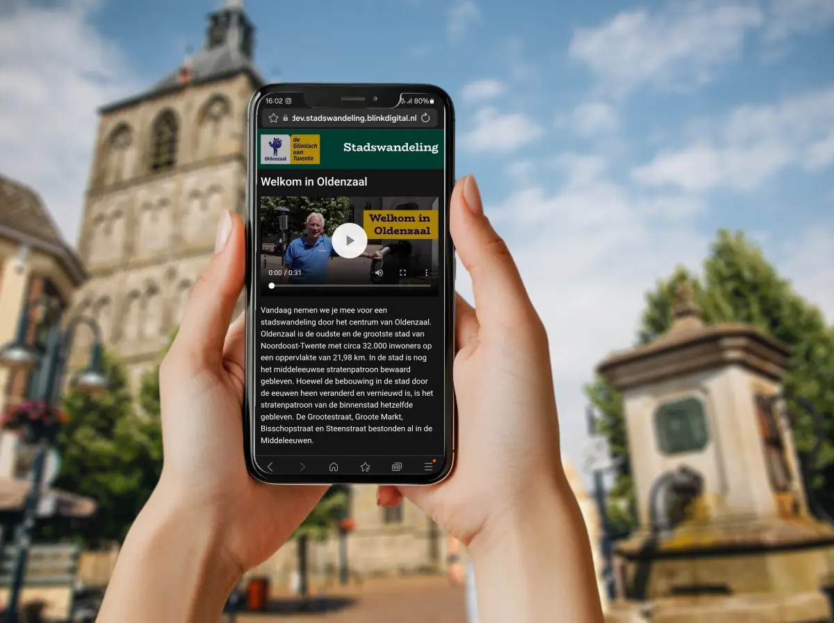 Digital City Walk — Tourist Info Oldenzaal, Oldenzaal