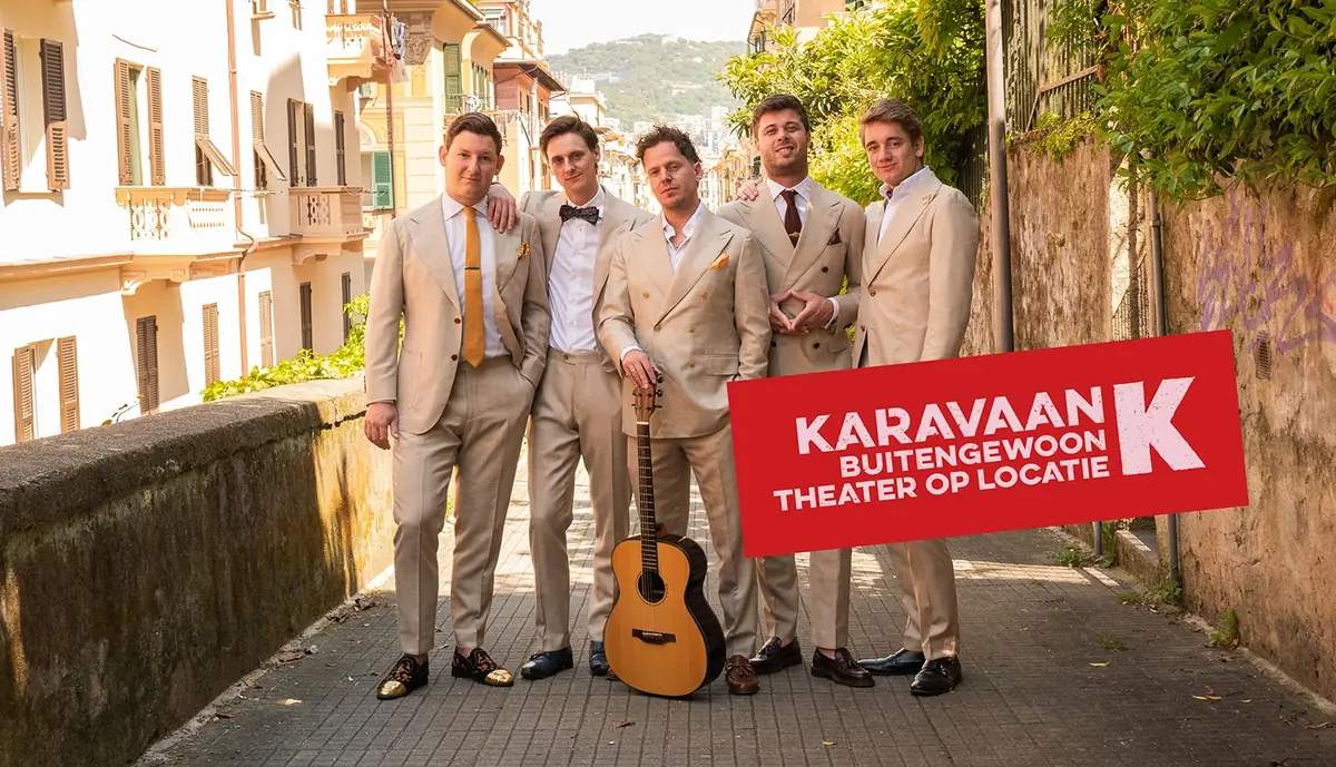 De Italianen – Karavaan — Anna Paulowna – Mini camping en locatietheater Johanna's bos, Anna Paulowna