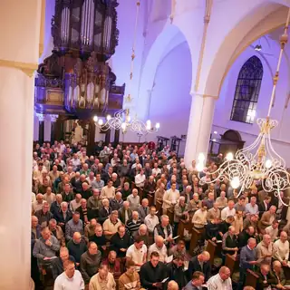 Mannerchor-Abend in der Grote Kerk