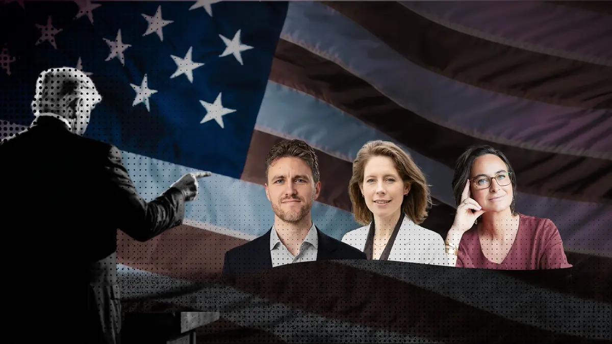 Trumps Amerika: Chaos und Gefahr? mit Laila Frank, Anna van Zoest und Bob Deen — Stadsschouwburg Groningen, Groningen