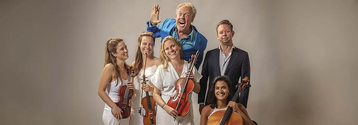 Bert Visscher and the Noordpool String Quartet: Bert Visscher, 65 That's Not What You'd Say — Stadsschouwburg Groningen, Groningen
