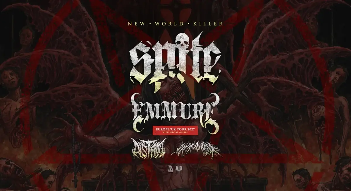 Spite + Emmure: NEW WORLD KILLER EU/UK 2027 — 013, Tilburg