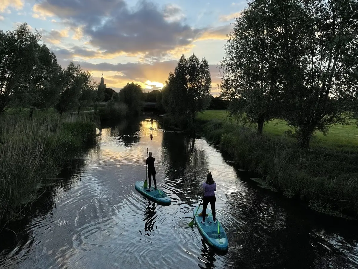 Sunset SUP Tour | Son en Breugel - Sint-Oedenrode — Let's Row SUPverhuur, Veghel