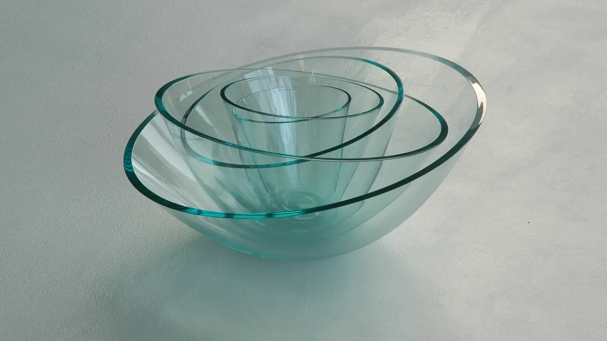 Elementen - Verstillend werk van Bert Frijns — Nationaal Glasmuseum, Leerdam