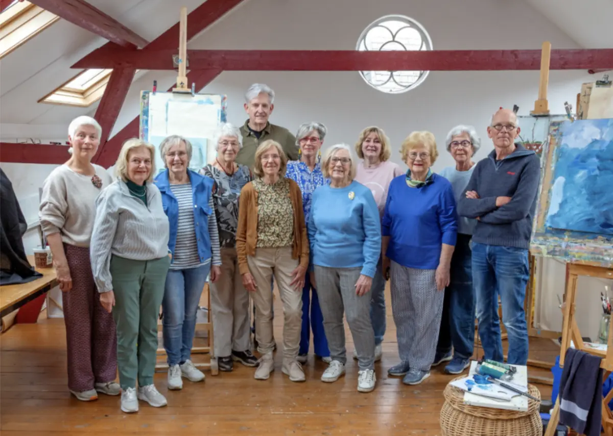 Expositie schilderijen van de ‘Penseelvrienden’ — Grote Kerk Leerdam, Leerdam