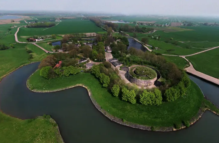 Führung durch Fort Honswijk — Fort Honswijk, Schalkwijk