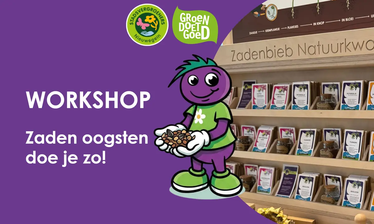 Workshop: Samen ernten leicht gemacht! — Natuurkwartier Nieuwegein, Nieuwegein