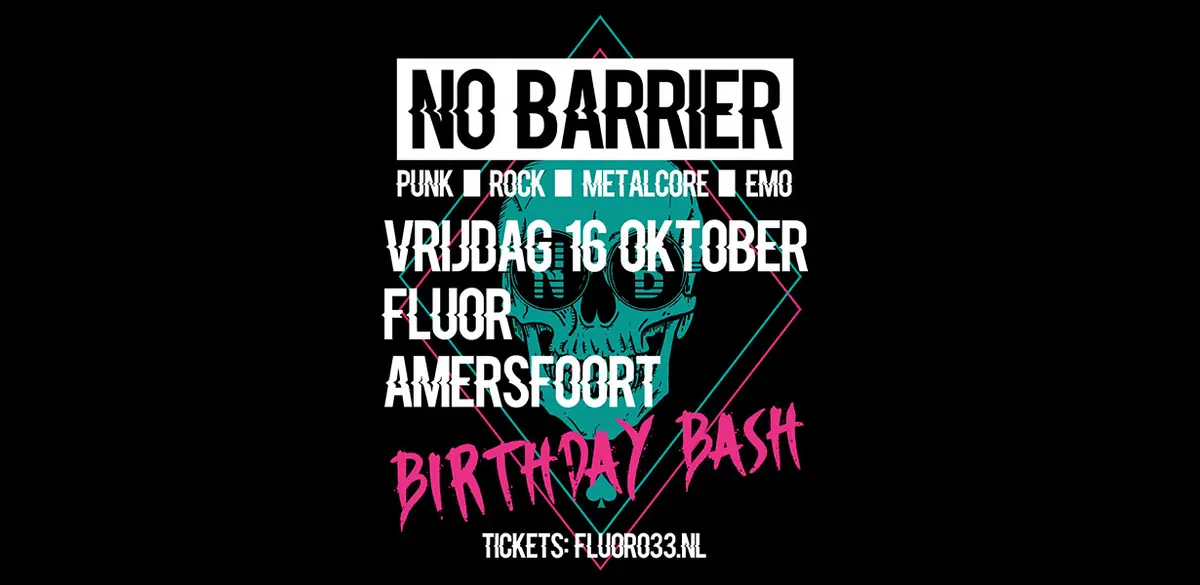 NO BARRIER — FLUOR, Amersfoort
