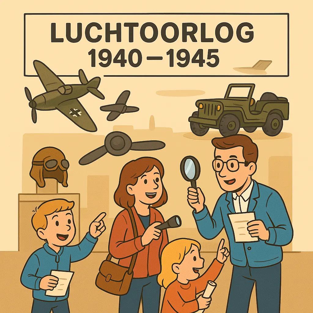 Schnitzeljagd im Museum Vliegbasis Deelen — Museum Vliegbasis Deelen, Deelen