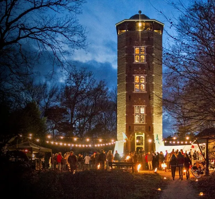 Burr'len bei De Koepel — Uitkijktoren de Koepel, Lunteren