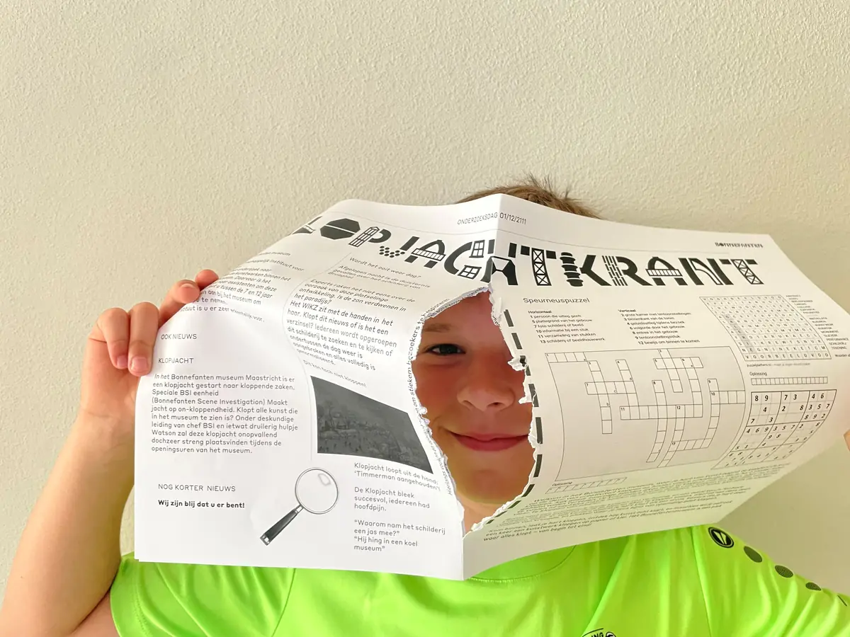 Bonnefanten: Kids Klopjacht audiotour — Bonnefanten, Maastricht