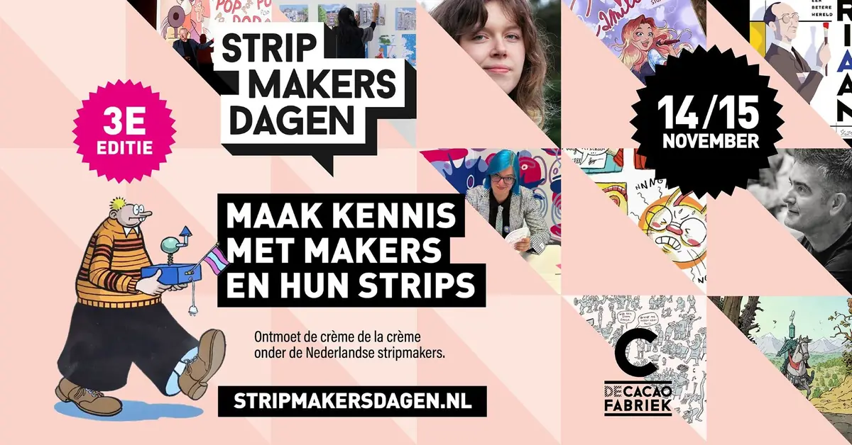 Stripmakersdagen - Kongress — De Cacaofabriek, Helmond