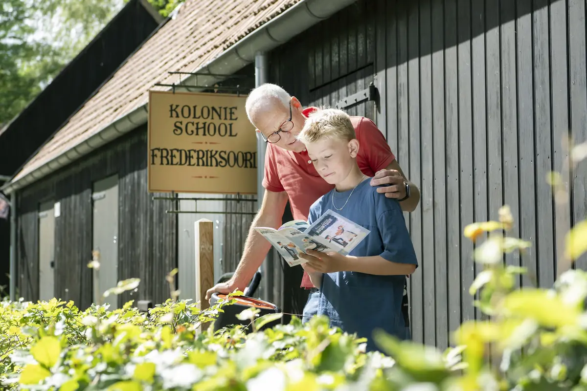 Children's Cycling Adventure through the Colonies of Benevolence — Museum De Proefkolonie, Frederiksoord