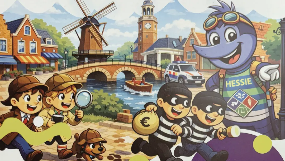 Kombi-Angebot: Detektive + Verbrecher fangen und Schwimmen im Bad Hesselingen — Activiteiten in Meppel, Meppel