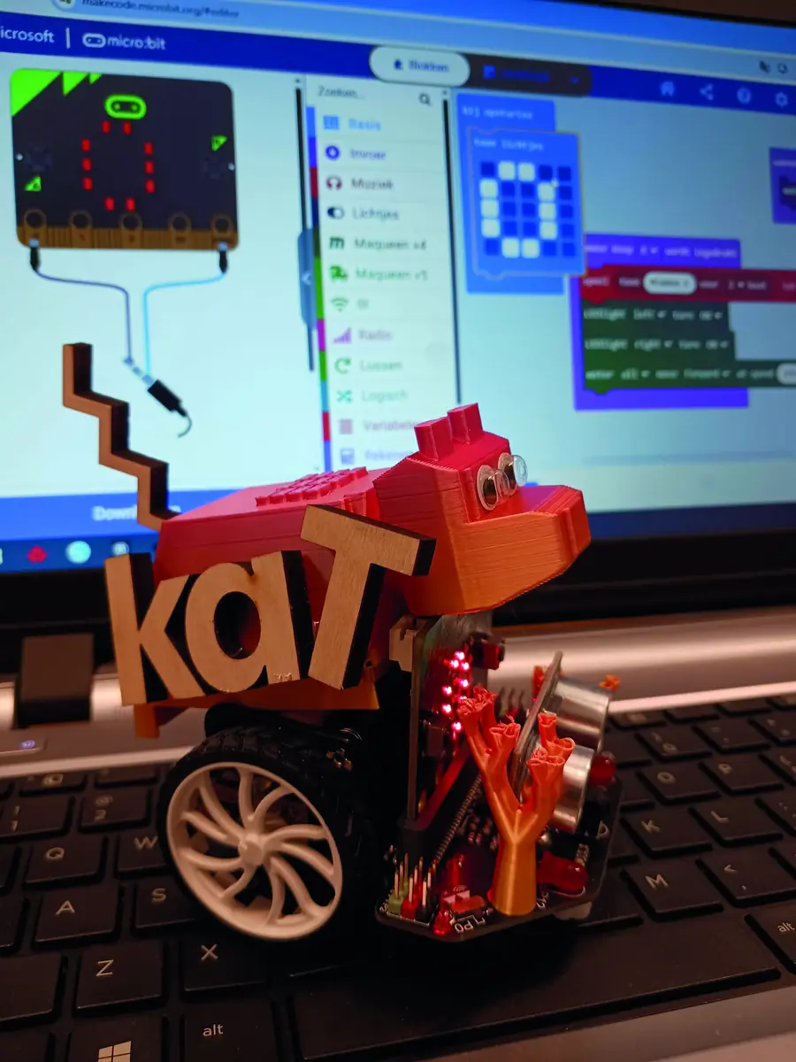 Digitale Fertigung - Baue und programmiere deinen eigenen fahrbaren Roboter (7+) — De Nieuwe Kolk, Assen