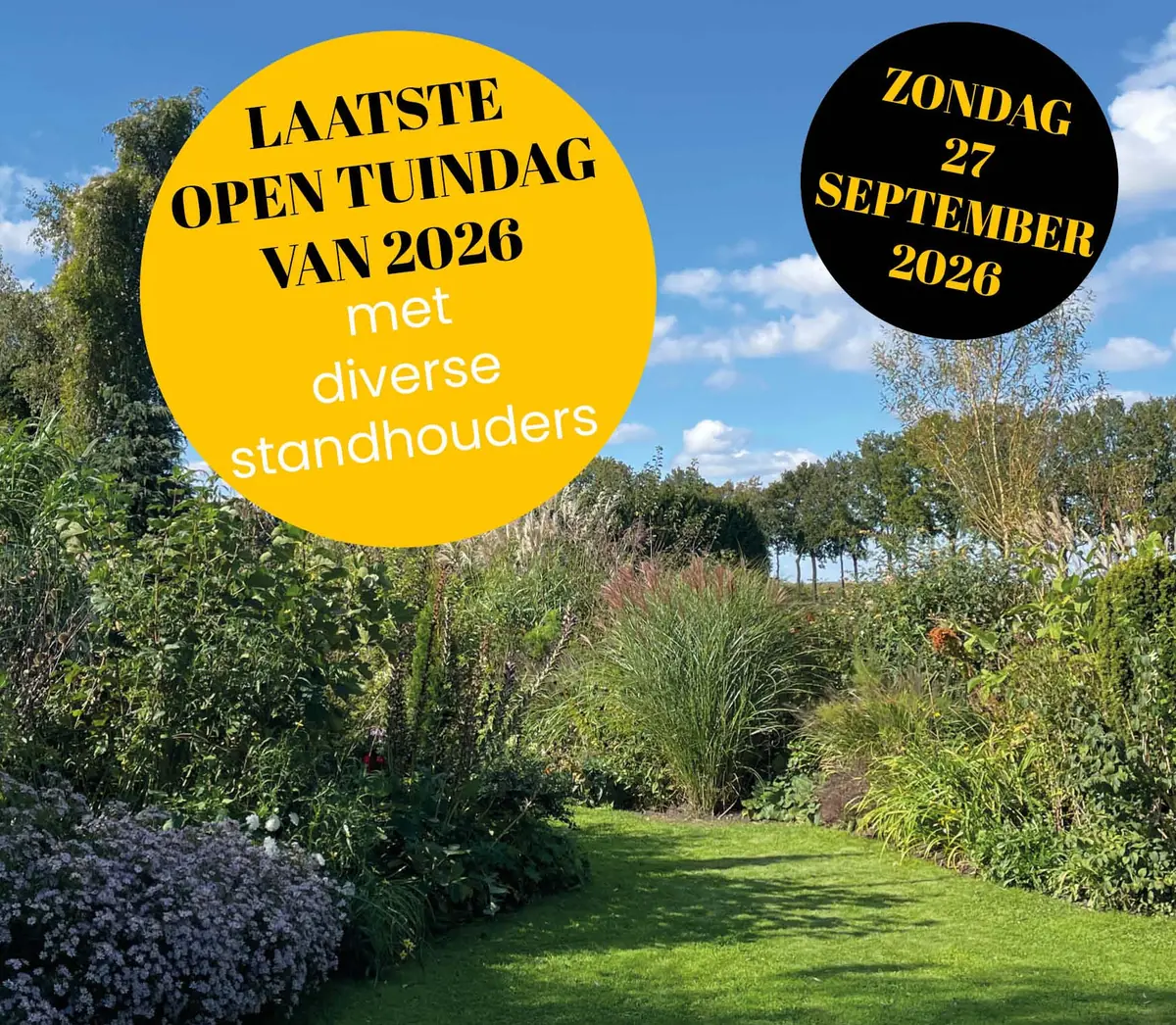 Offener Gartentag mit Ausstellern — De Hoofdmeesterstuin, Emmer-Compascuum
