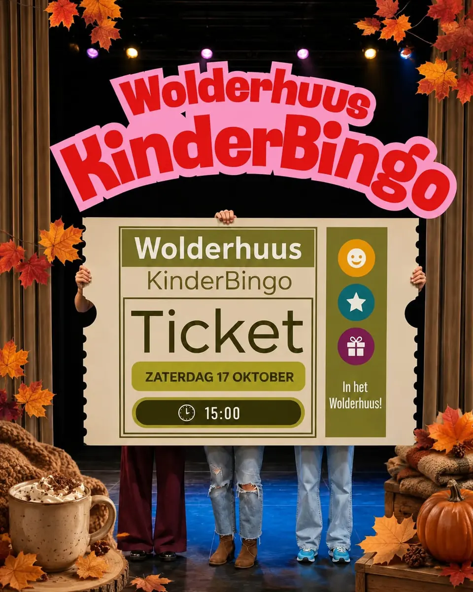 Wolderhuus KinderBingo — Wolderhuus | Ontmoetingsplek, Zuidwolde