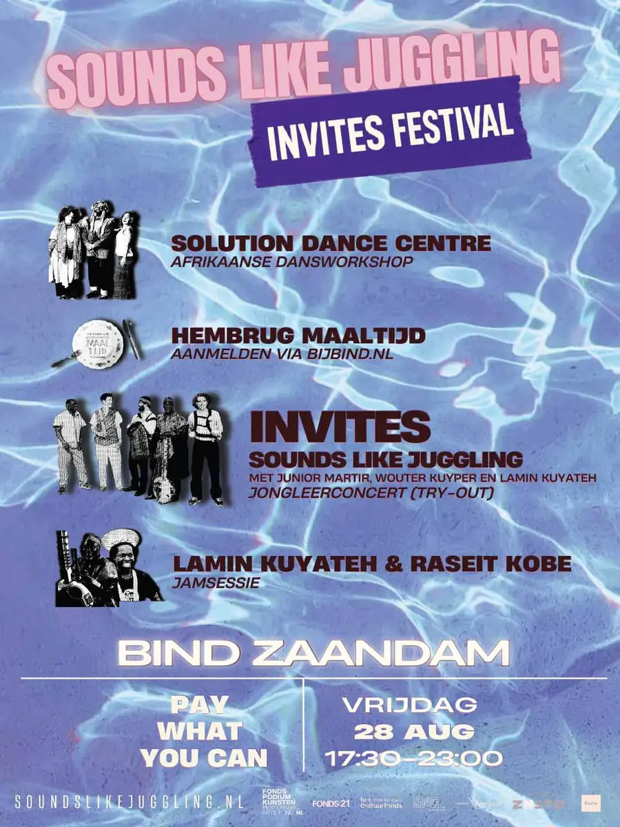 Sounds like juggling — Bij BIND, Zaandam