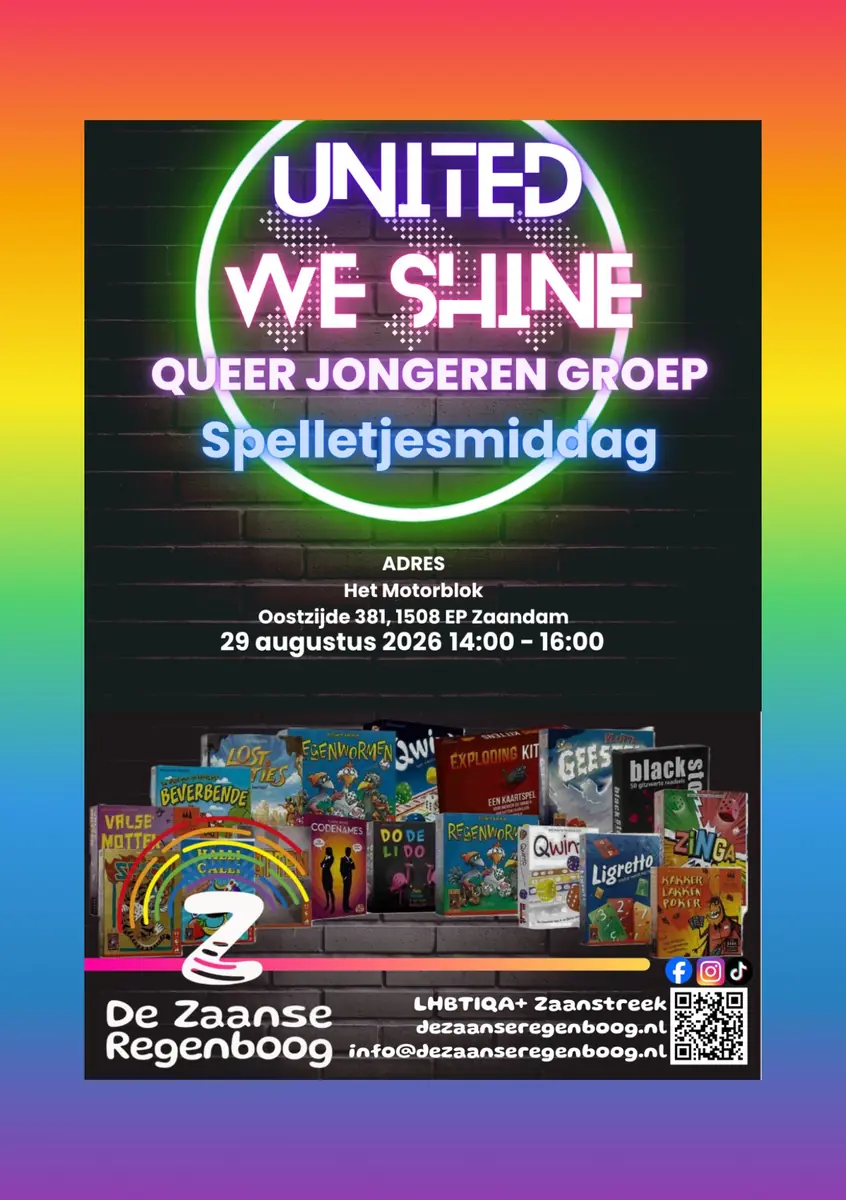 United We Shine meeting — Het Motorblok, Zaandam