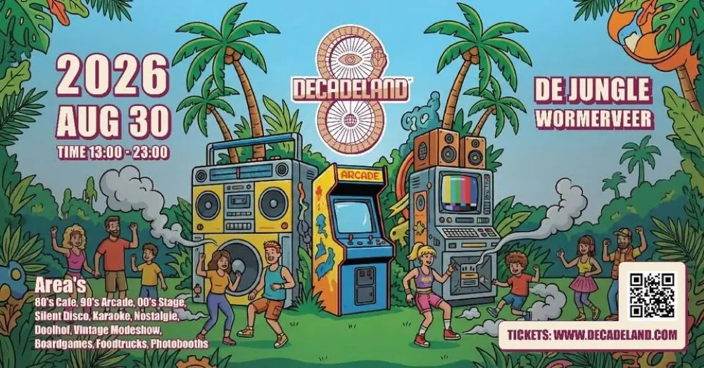 Decadeland 2026 β De Jungle Events, Wormerveer