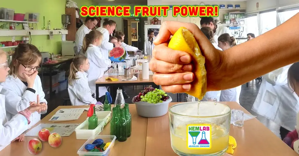 Science Fruit Power at Hemlab! Ages 7-14 — HEMLAB, Zaandam