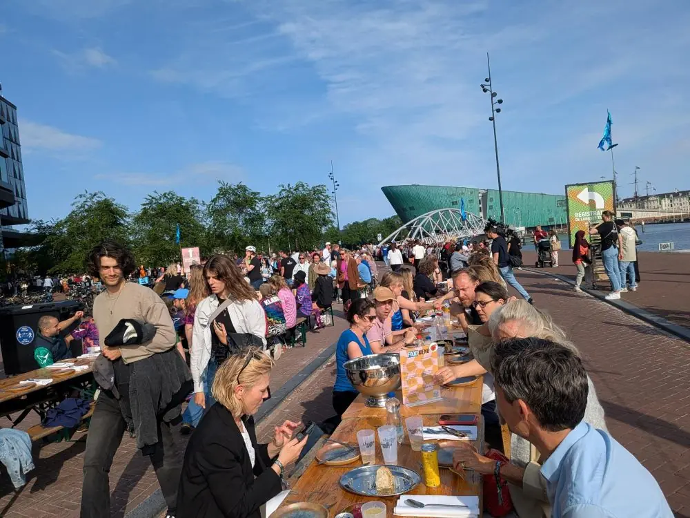 The Longest Table — De Waakzaamheid, Koog aan de Zaan