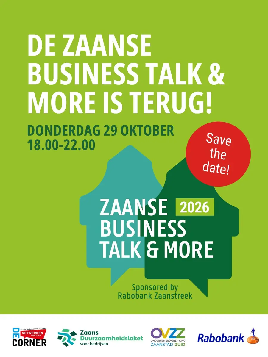 The Zaanse Business Talk & More 2026 — De Stoomhal, Wormer