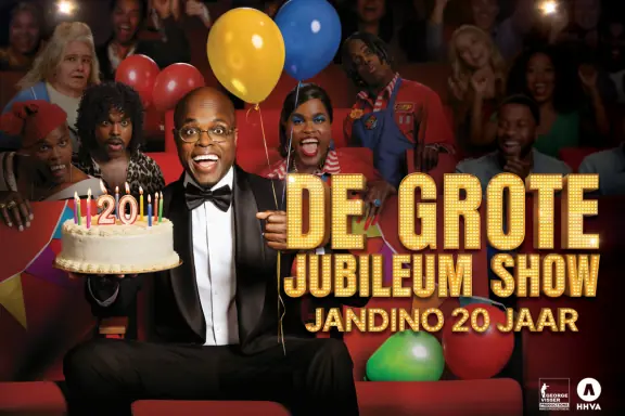 Jandino — Theater Hanzehof & Buitensociëteit, Zutphen