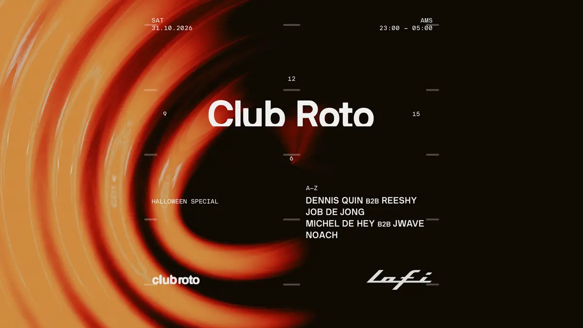 Club Roto - Halloween — Lofi, Amsterdam