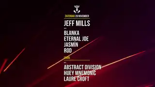 28 NOV - Thuishaven with Jeff Mills / ROD / BLANKA