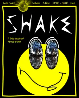 SHAKE | Eine von den 90ern inspirierte House-Party