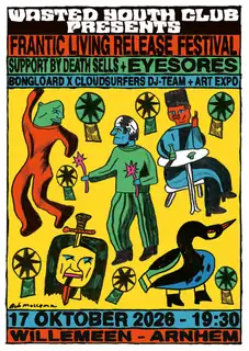Wasted Youth Club presents: Frantic Living Release Festival