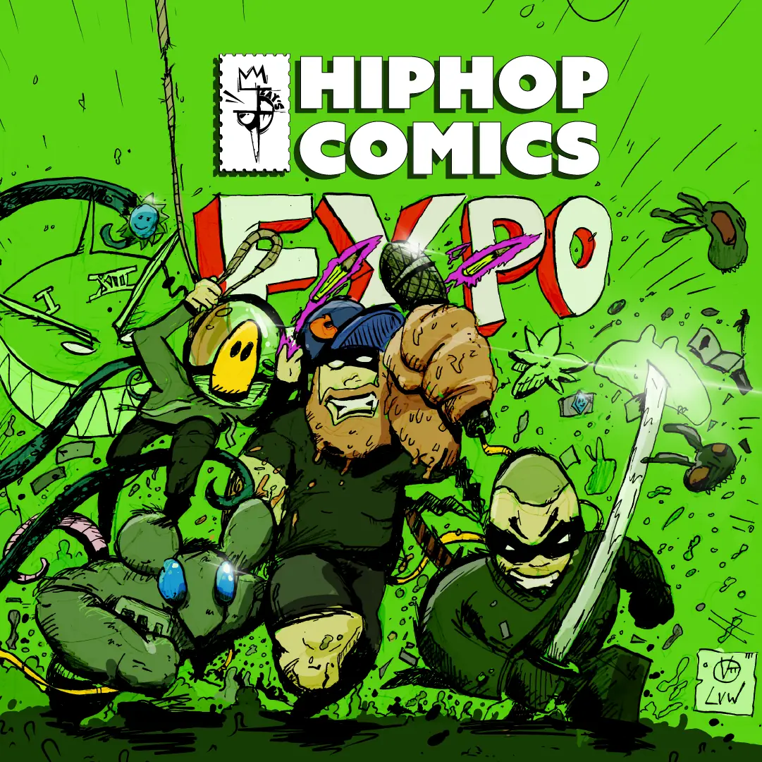 Ausstellung: Hiphop Comics — Stadkamer Centrum, Zwolle