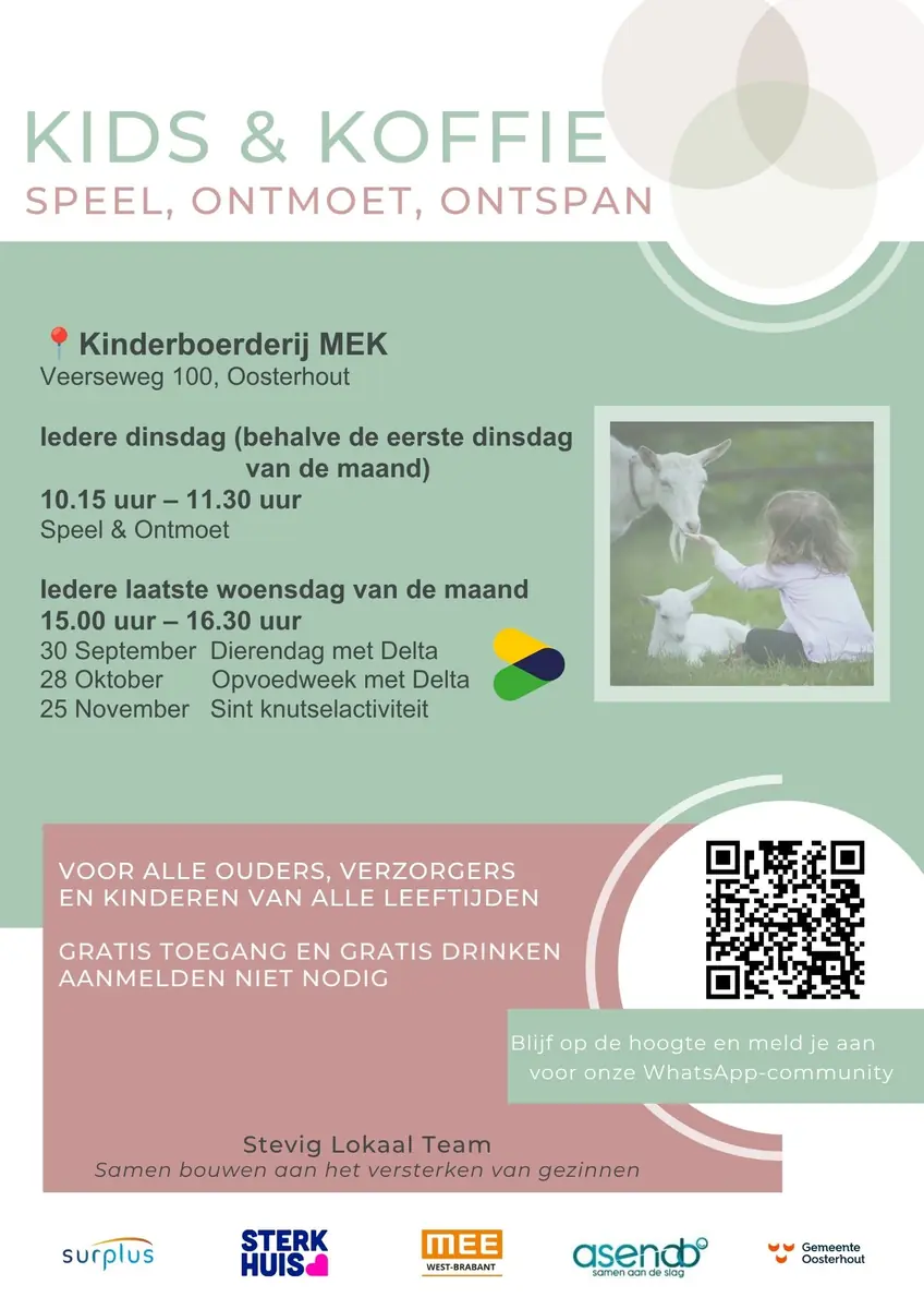 Kids & Coffee at MEK — MEK Oosterhout, Oosterhout