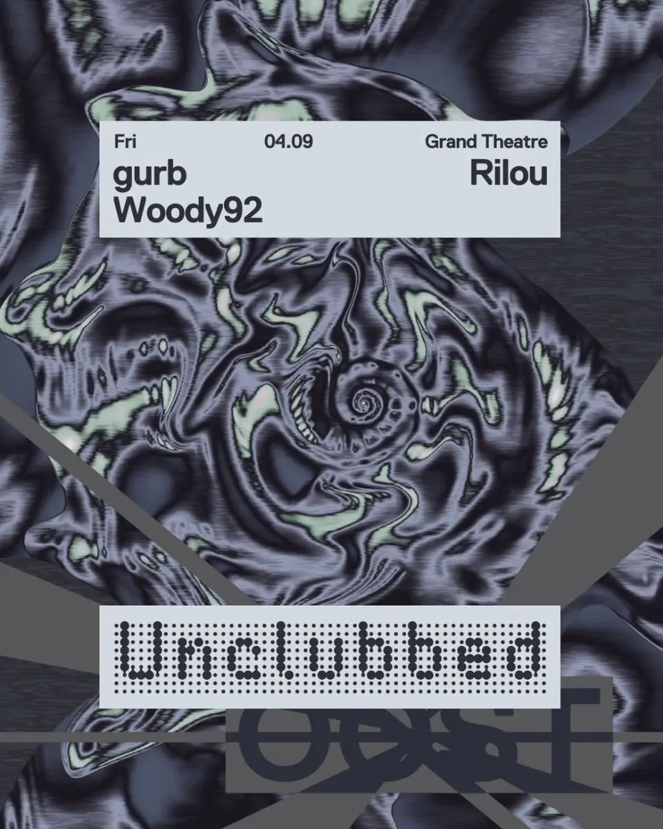 OOST - Unclubbed #4 — Grand Theatre, Groningen