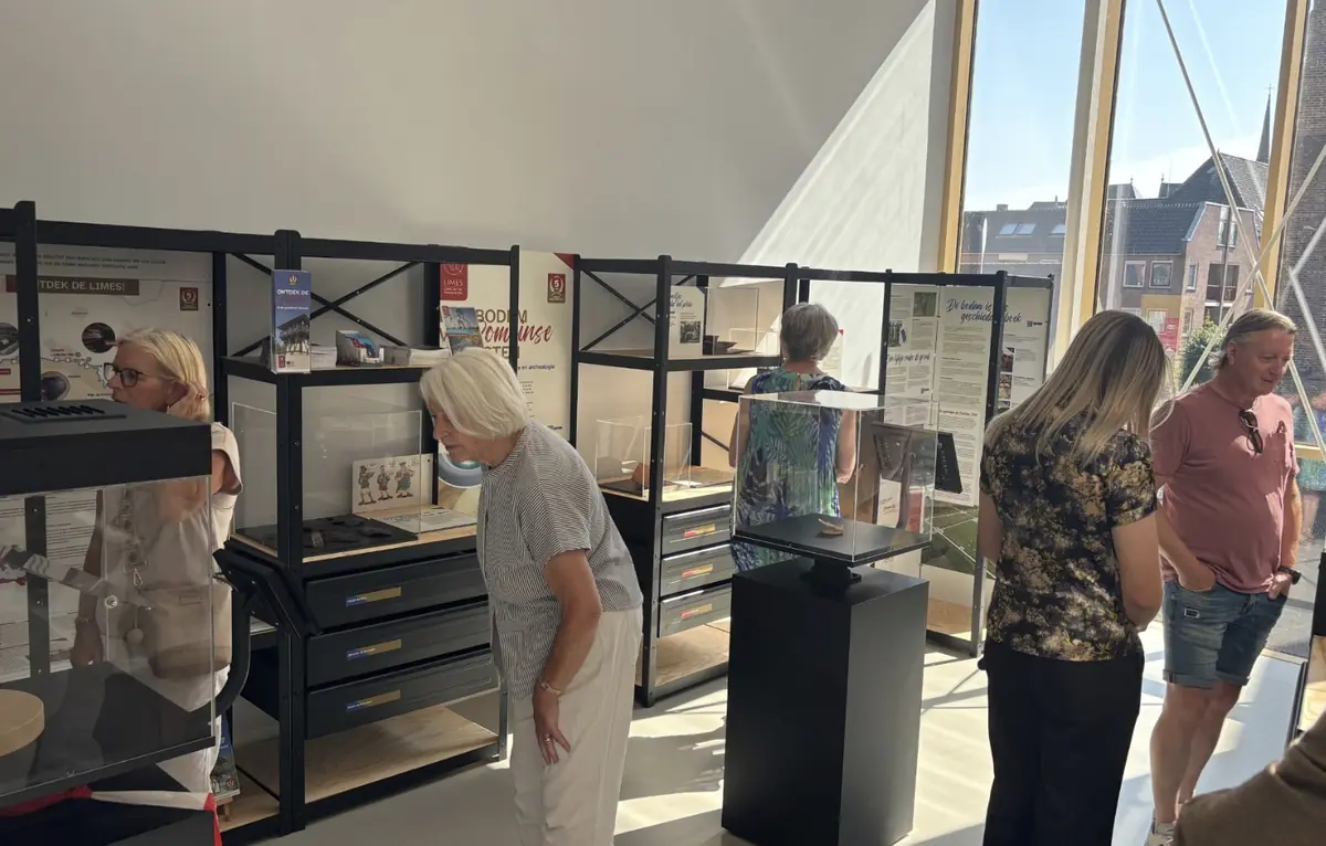 Ausstellung: 'Ein Boden voller römischer Funde' — Museum Dorestad, Wijk bij Duurstede