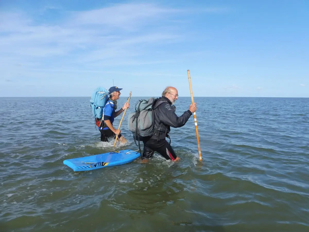 Wadlooptocht: educational walk to Engelsmanplaat — Eetcafé De Kalkman, Wierum