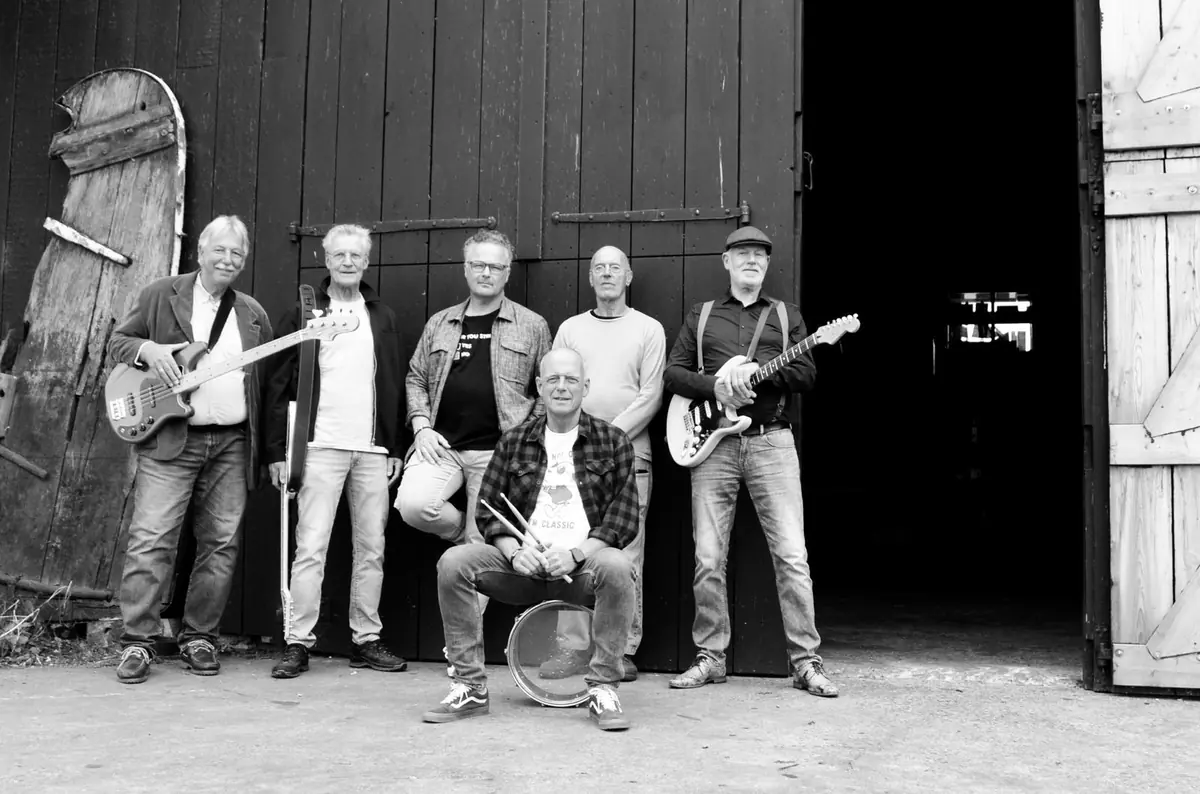 Sommer in Workum: Bûter Brea Blues Band — Plein 'De Merk", Workum