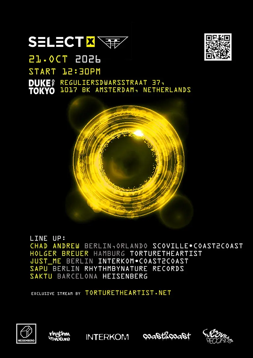 Select X TTA — Duke Of Tokyo, Amsterdam