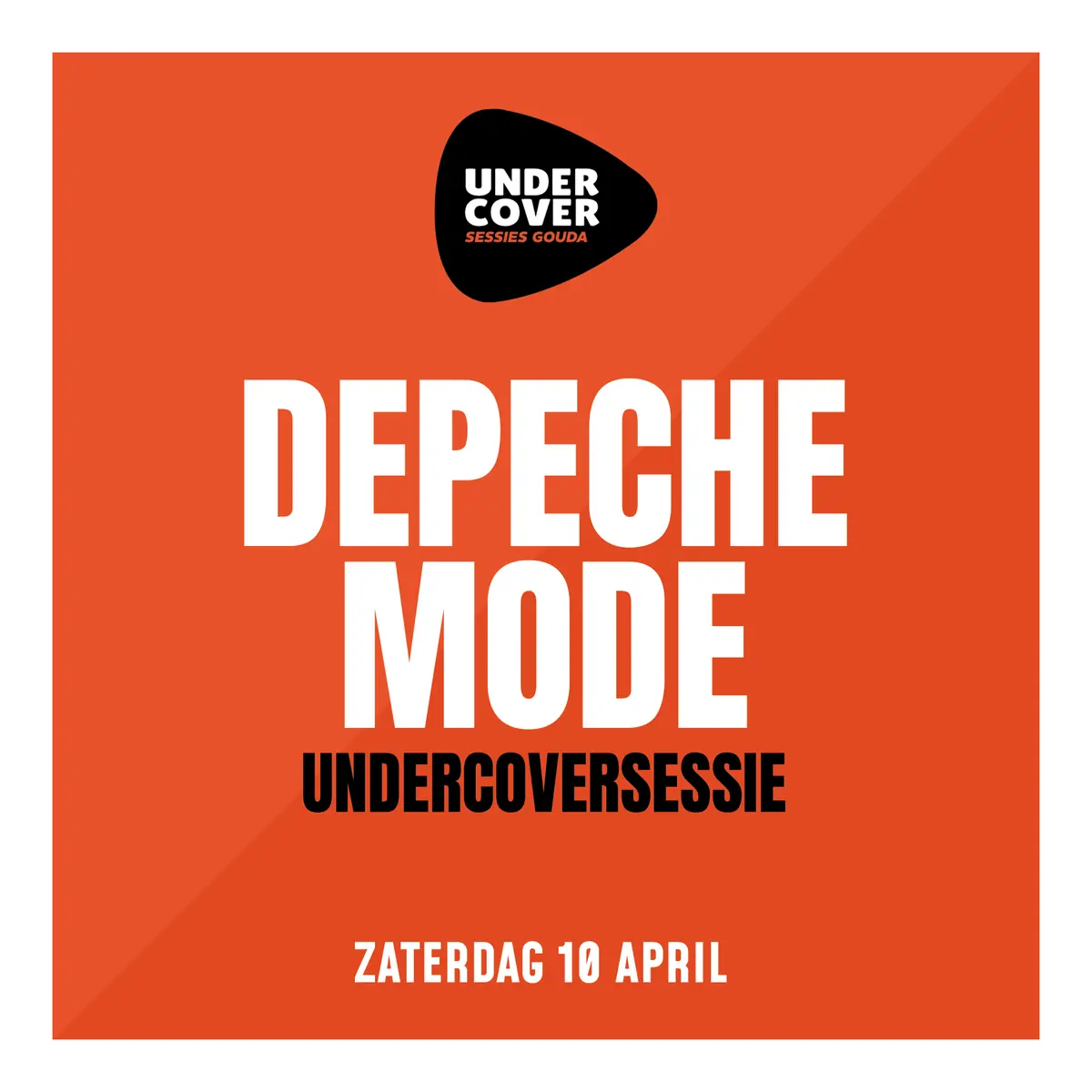 Depeche Mode Undercover Session — De Theaterbakkerij, Gouda