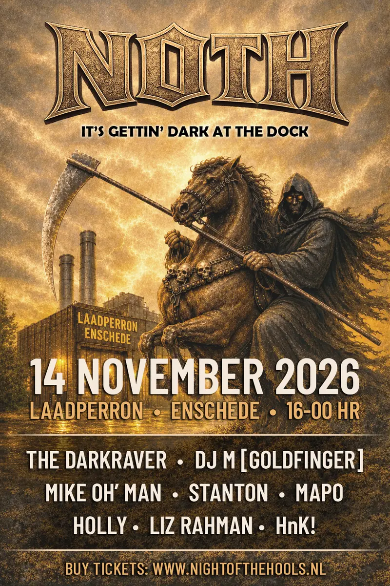 NotH · It's getting dark at the dock — Het Laadperron, Enschede