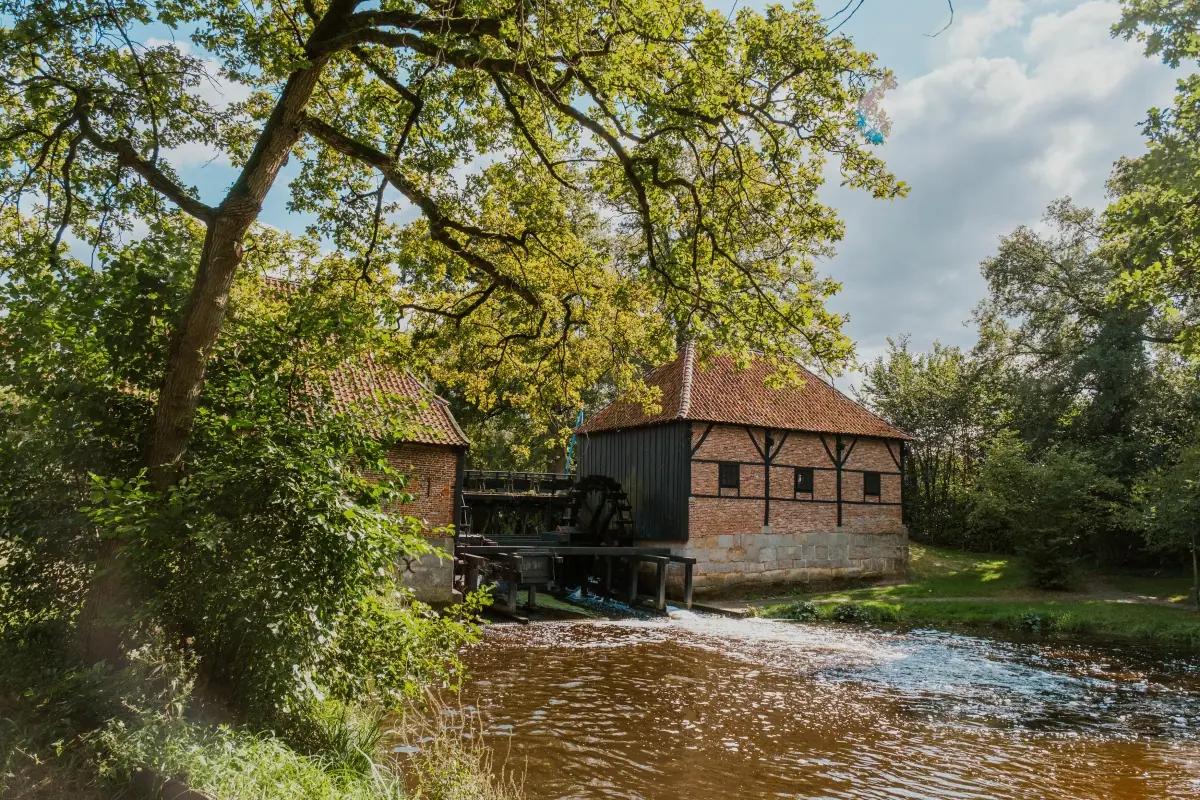 Haaksbergen Mühlen: Oostendorper Wassermühle — Oostendorper Watermolen, Haaksbergen